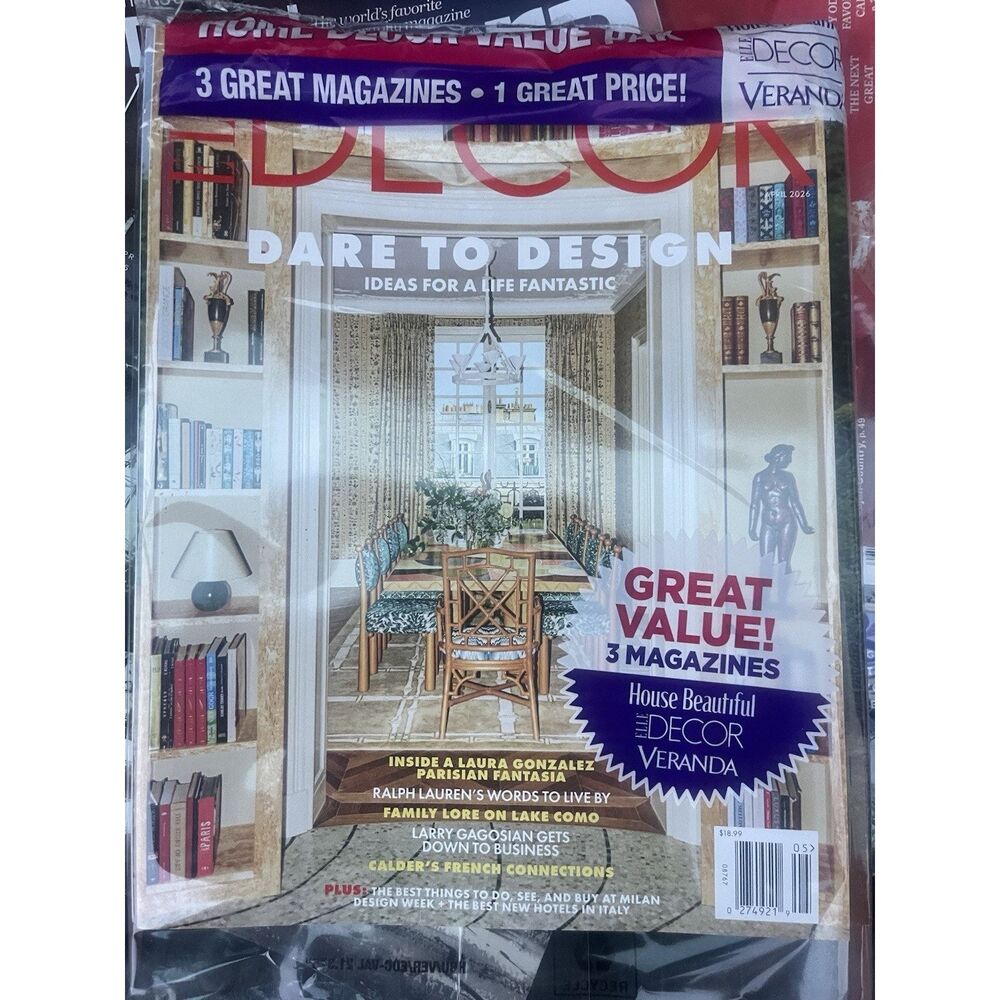 Elle Decor Magazine Dare To Design 2025 3 In 1 Veranda House Beautiful